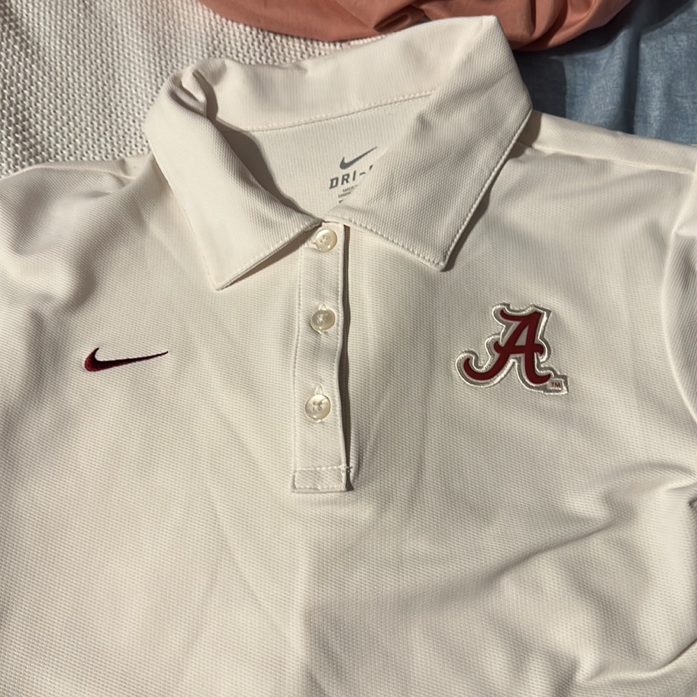 Women’s size small Nike Alabama 3 button polo dri fit polo shirt. - Picture 10 of 12